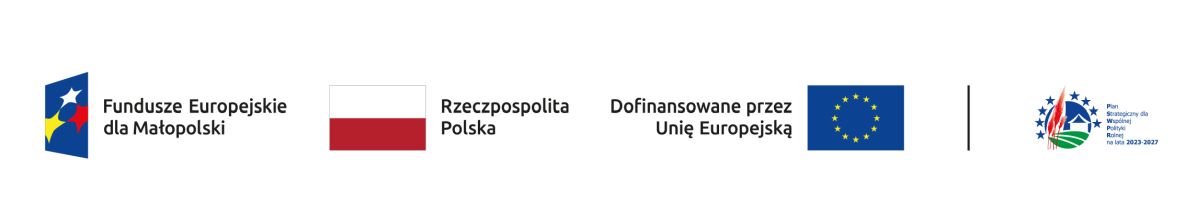 Loga Fundusze Europejskie dla Małopolski